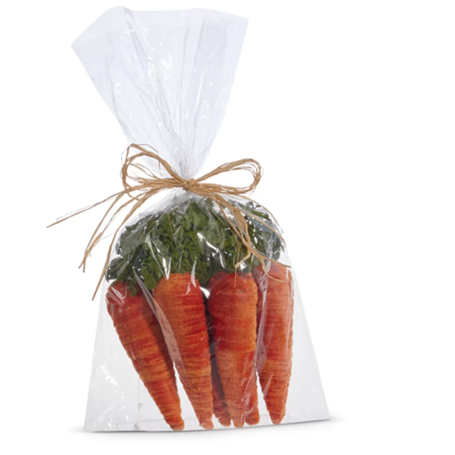 The Jolly Christmas Shop Figurines | Easter Ornaments | Raz 9" Bag Of Carrots Easter Decoration 4406618