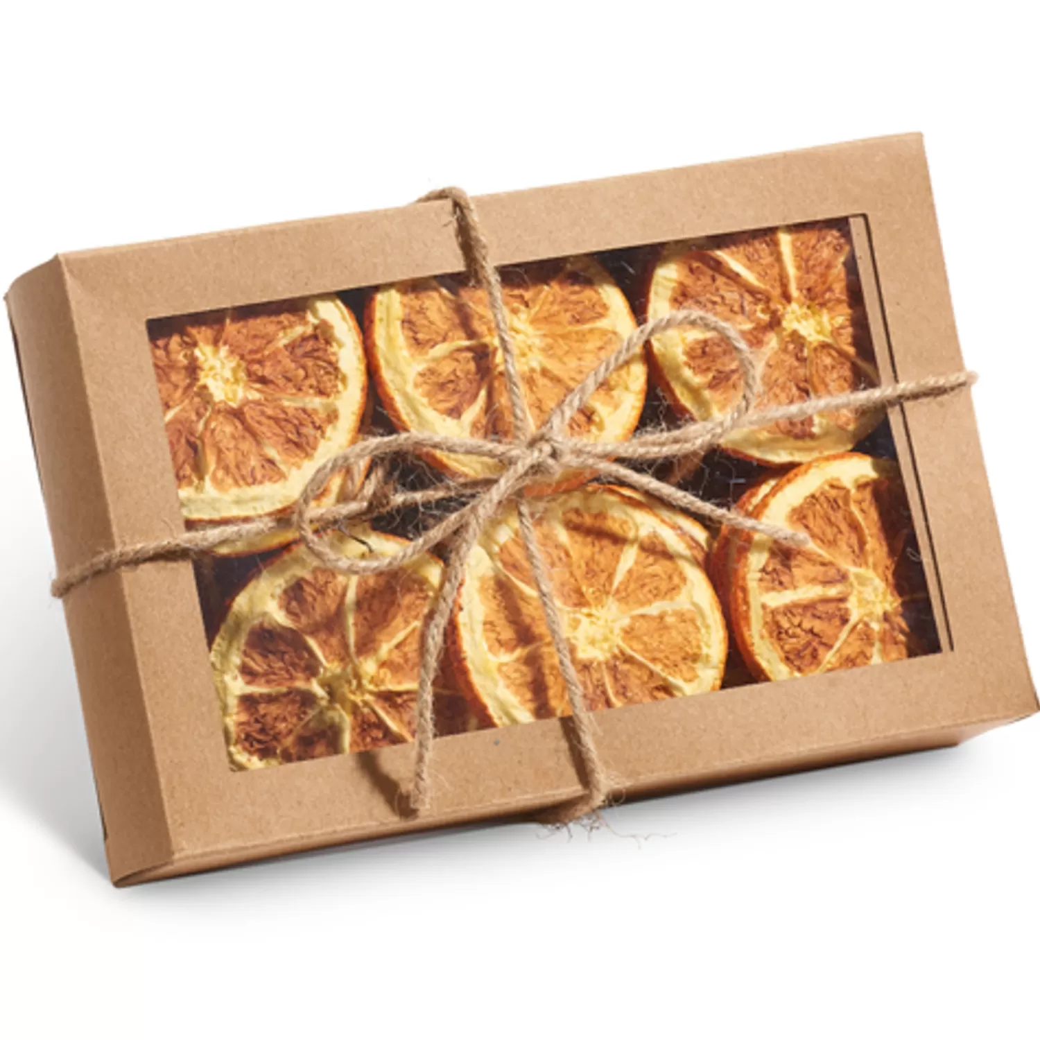 The Jolly Christmas Shop Gingerbread Lane | Candy And Food | Raz Box Of 2.25" Dried Orange Slice Christmas Ornaments 4402338