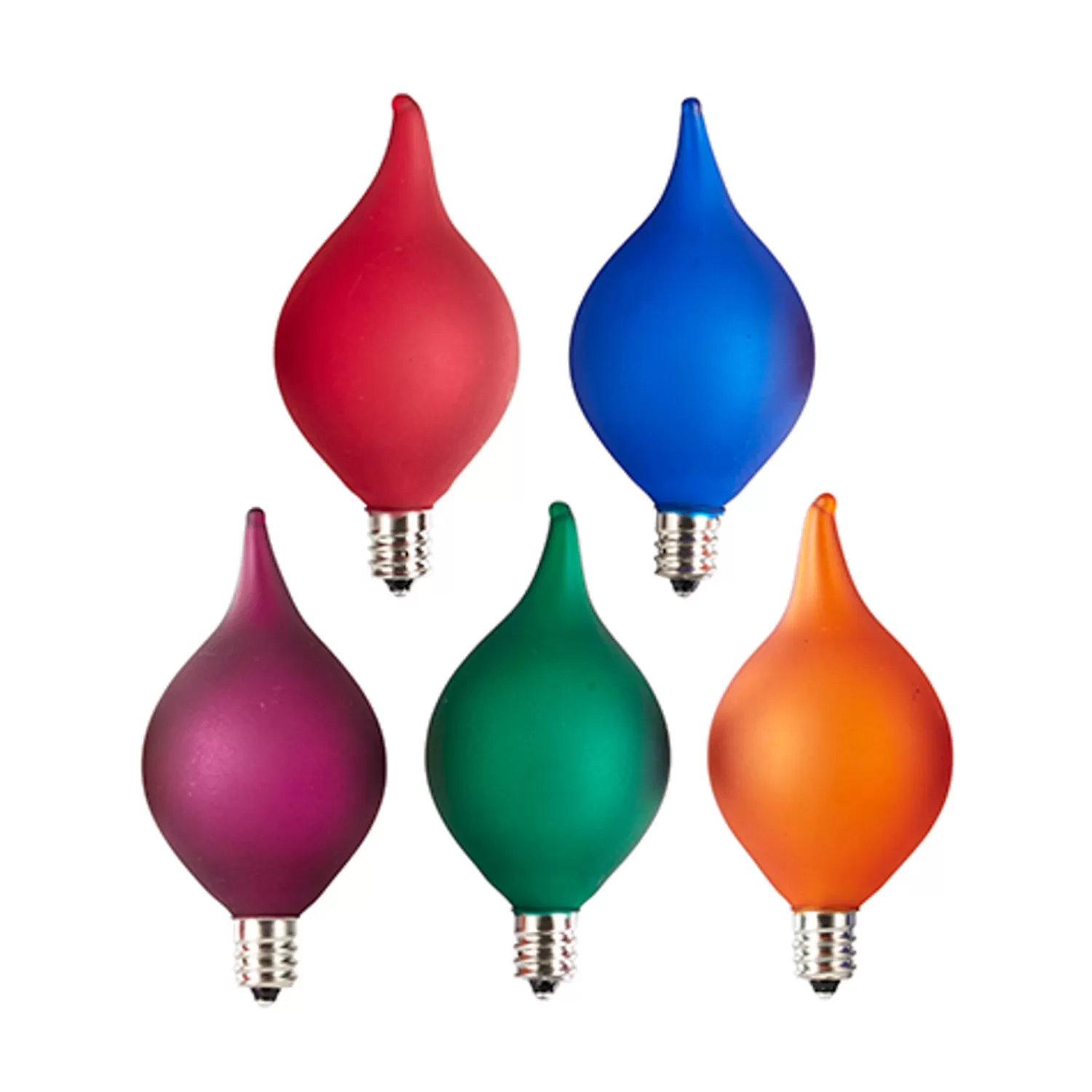 The Jolly Christmas Shop Vintage Farm House | Replacement Bulbs | Raz Matte Multicolor Replacement Kismet Bulbs 4237034