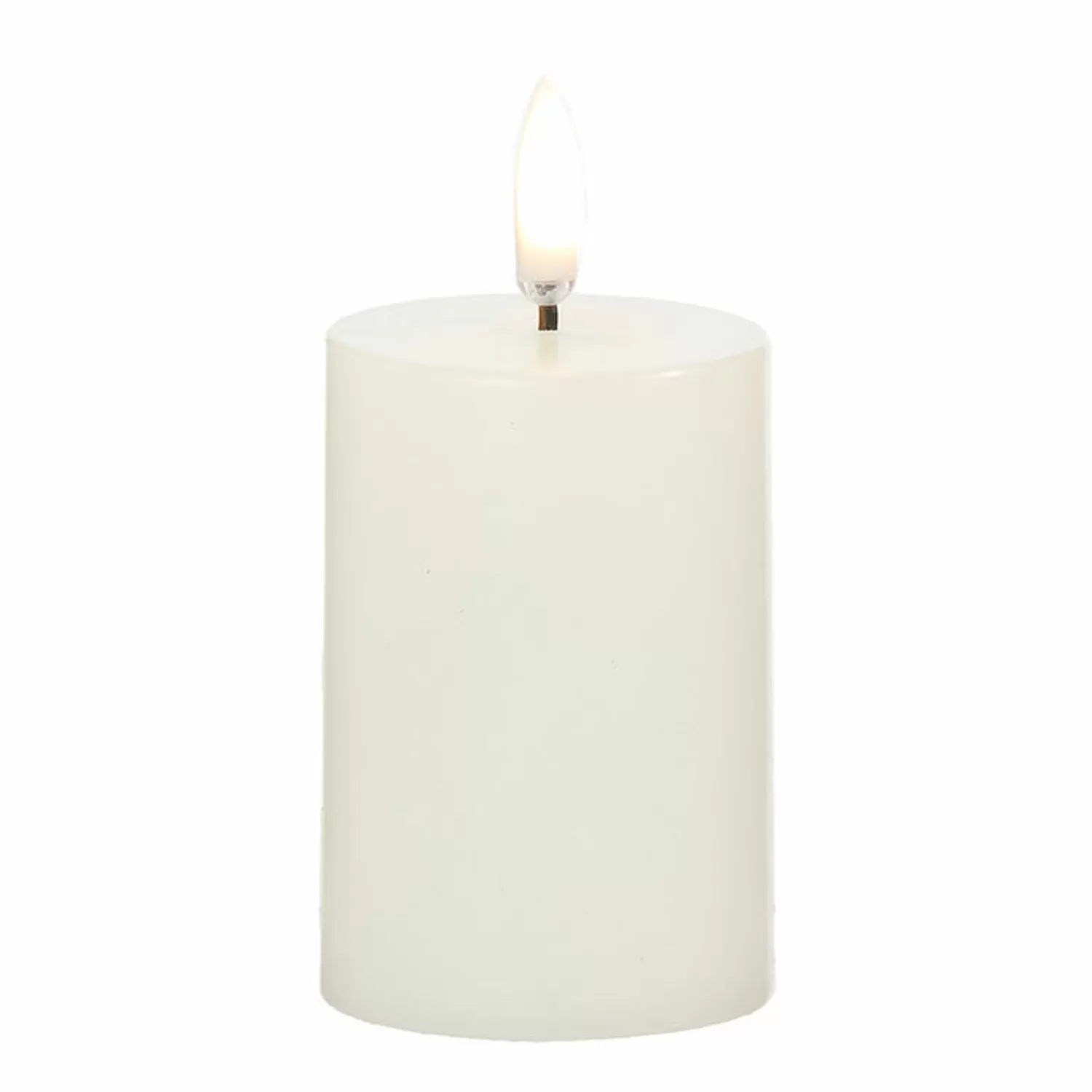 The Jolly Christmas Shop Sleigh Bells | O Tannebaun | Uyuni 4" Flicker Flame Ivory Votive Battery Candle 4034519